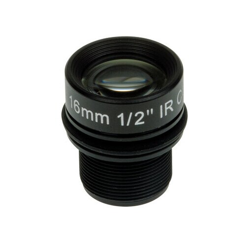 AXIS - 16 mmf/1.8 - Fixed Lens for M12-mount - Designed for Surveillance Camera