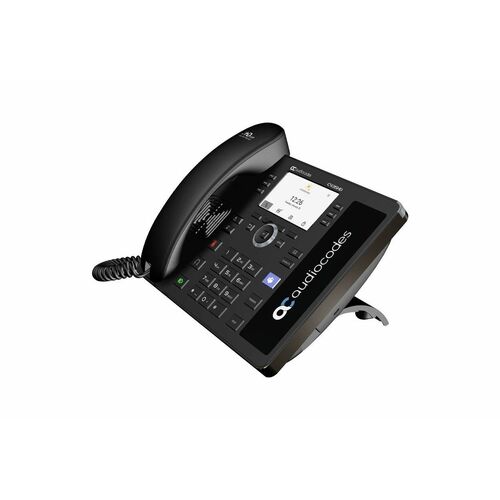 Teams C435HD-R IP-Phone PoE GbE black
2 Ethernet 10/100/1000 ports, 480x272 4.3'' Color LCD and Power over Ethernet (PoE)