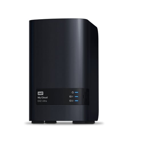 WD My Cloud Expert WDBVBZ0320JCH-EESN 2 x Total Bays NAS Storage System - 32 TB HDD - Marvell ARMADA 385 Dual-core (2 Core