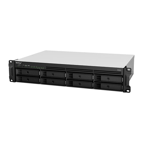 Synology RackStation RS1221+. Typ: NAS. Gehäusetyp: Rack (2U). Geräteklasse: Kleines & Mittleres Unternehmen. Prozessorfam