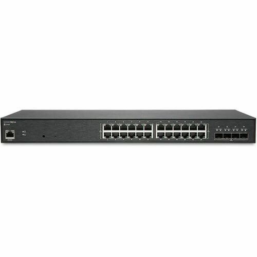 SonicWall SWS14-24 24 Ports Manageable Ethernet Switch - Gigabit Ethernet, 10 Gigabit Ethernet - 1000Base-T, 10GBase-X - 2