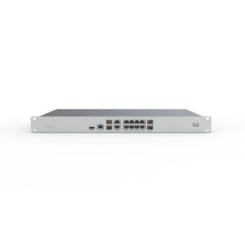 Meraki MX85 Netzwerksicherheit-/Firewall-Gerät - 10 Anschluss - 1000Base-T - Gigabit-Ethernet, 1000Base-X - 9 x RJ-45 - 4 