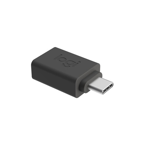 Logitech Logi Wi-Fi Adapter for Notebook, Smartphone, Tablet - USB Type C - 2.40 GHz ISM - External