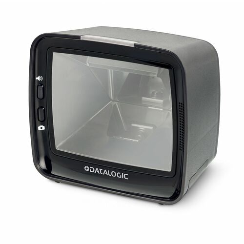 Datalogic Magellan 3410VSi Retail Desktop Barcode Scanner - Cable Connectivity - Black, Silver - USB Cable Included - 203.
