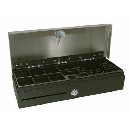 apg 460 Cash Drawer - 4 Bill - 8 Coin - Preto