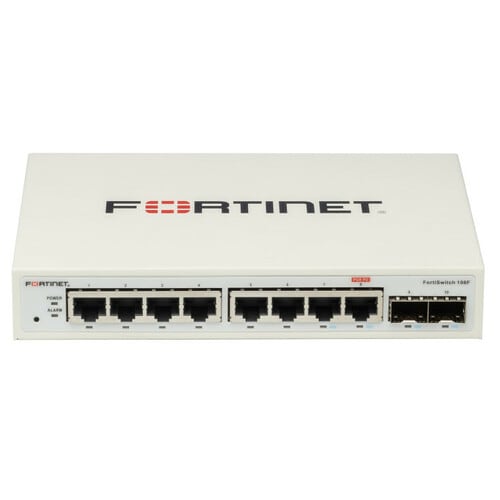 FS-108F FORTISWITCH-108F L2 SWITCH - 8 X GE RJ45 PORTS 2 X G