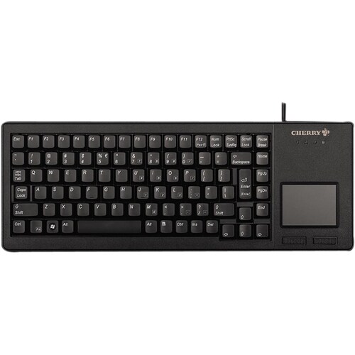 CHERRY G84-5500 Keyboard - Cable Connectivity - USB Interface - TouchPad - English (UK) - Black - 89 Key(s)