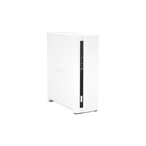 QNAP TS-133 1 x Total Bays SAN/NAS Storage System - 4 GB Flash Memory Capacity - ARM Cortex A55 1.80 GHz - 2 GB RAM Tower 
