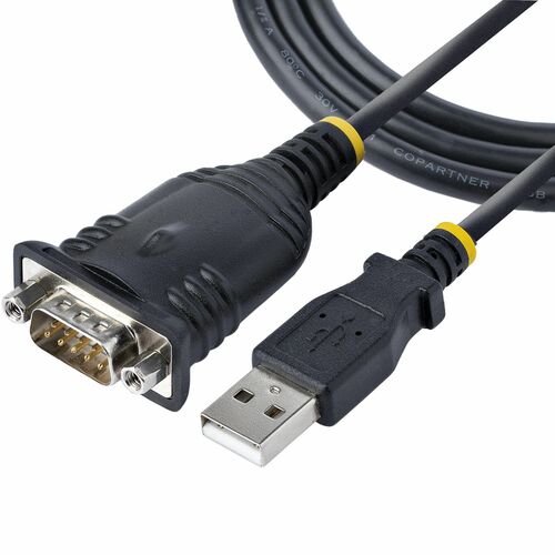 StarTech.com 1 m USB Seriell Adapter, USB auf RS232 Adapter, USB auf Seriell Konverter, USB zu Seriell/DB9, USB RS232 Kabe