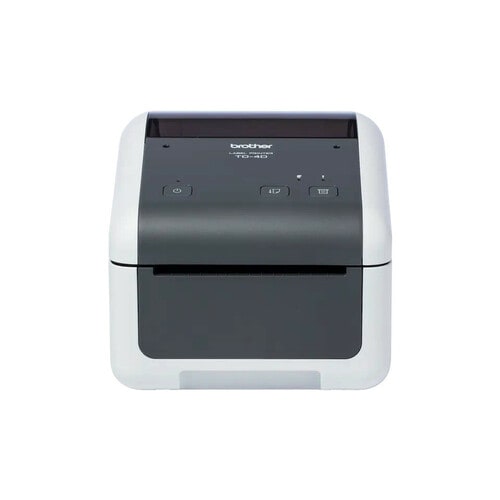 Brother TD-4210D Desktop Direct Thermal Printer - Monochrome - Label Print - USB - USB Host - Serial - 104.10 mm (4.10") P
