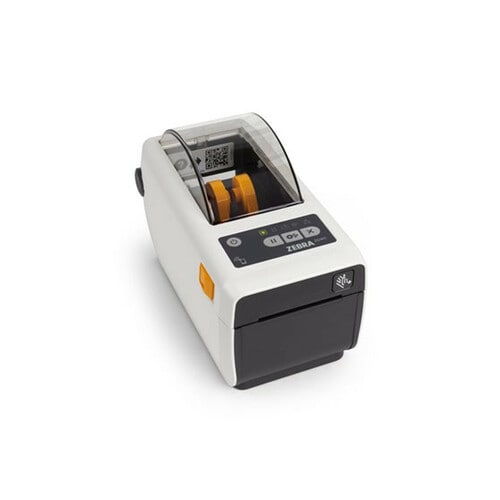 Zebra ZD411-HC Desktop Direct Thermal Printer - Monochrome - Label/Receipt Print - Fast Ethernet - USB - USB Host - Blueto