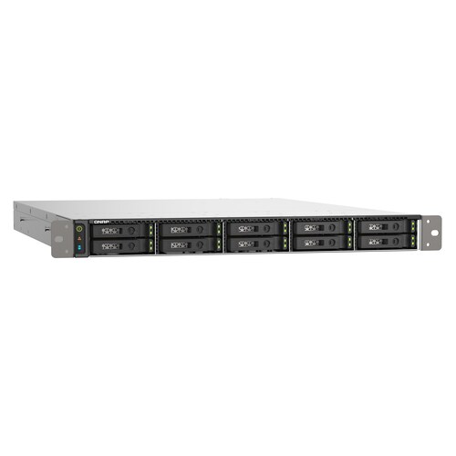 QNAP TS-H1090FU-7302P-128G 10 x Total Bays SAN/NAS Storage System - 5 GB Flash Memory Capacity - AMD EPYC 7302P Hexadeca-c