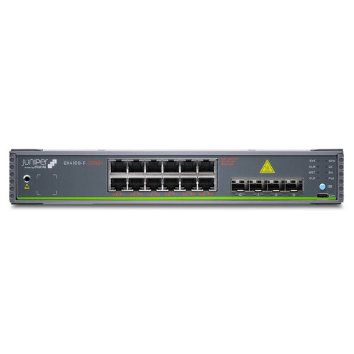 Juniper EX4100-F EX4100-F-12P 12 Anschlüsse Verwaltbar Ethernet-Switch - Gigabit-Ethernet, 10 Gigabit Ethernet - 10/100/10