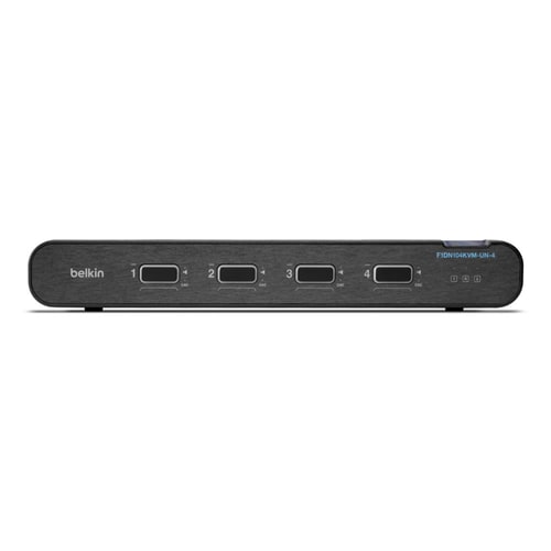 Belkin Secure F1DN104KVM-UN-4 KVM-Switchbox - TAA-konform - 4 Computer - 1 Lokaler Benutzer(n) - 3840 x 2160 - 4 x PS/2-Po