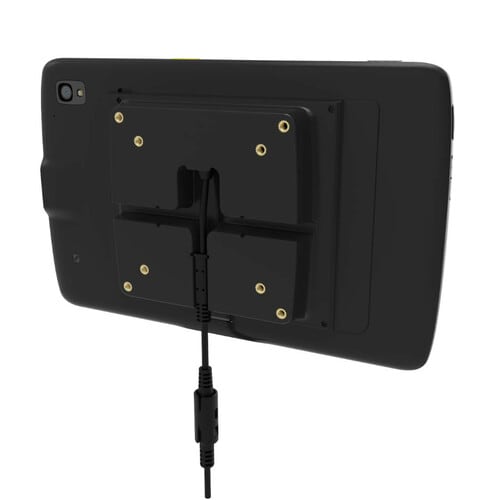 Zebra Befestigungsadapter für Tablet - Bildschirmgr�ße: 25,4 cm (10 Zoll) - VESA-Wandhalterungsnorm - Robust