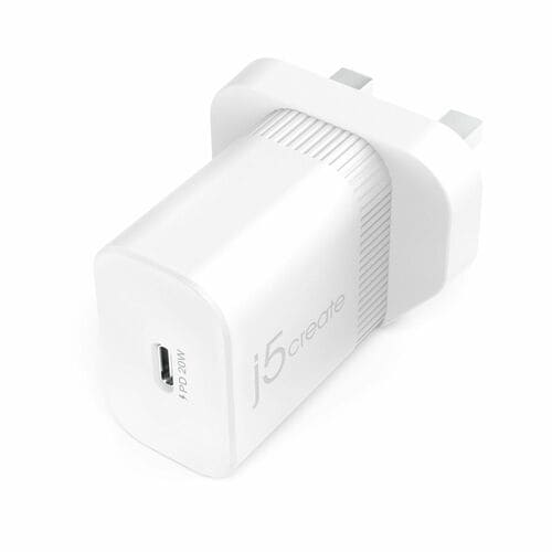 20W PD USB-C WALL CHARGER - UK .