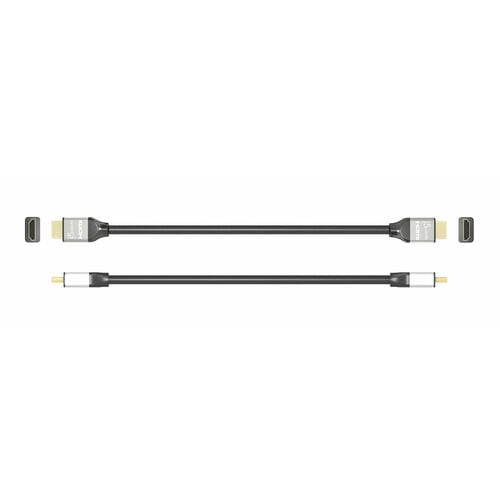 j5create JDC52 2.01 m HDMI A/V Cable - 1 - Cable for Notebook, Desktop Computer, Docking Station, Monitor, TV, Apple TV - 