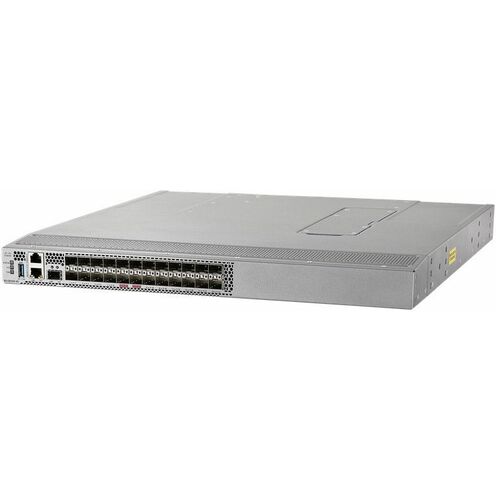 Cisco 9124V 24 Anschlüsse 64 Gbit/s Fibre Channel Switch - 24 Fiber Channel Ports - Gigabit-Ethernet - 24 x Total Expansio