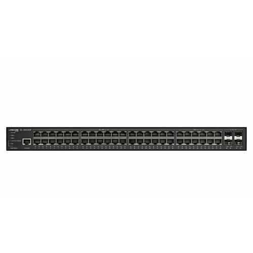 LANCOM GS-3652XUP; Managed Layer-3-Lite Access Switch, hot-swappable PSU (opt. 2 PSUs), 36x 1GE PoE+ 802.3at, 12x 2,5GE Po