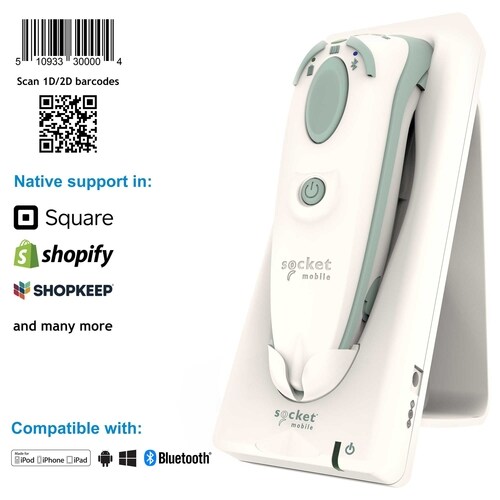 Servizio sanitario Palmare Scanner codici a barre Socket Mobile DuraScan D745 - Tipo connettività: Wireless - 495,30 mm Di