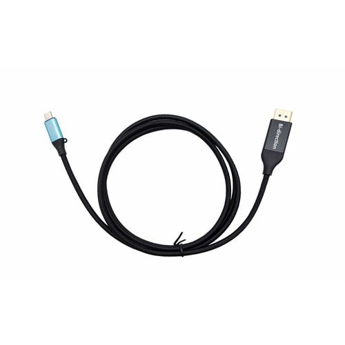 i-tec 1.50 m DisplayPort/USB-C A/V Cable for Docking Station, Monitor, Graphic Card, Desktop Computer, Notebook, Projector