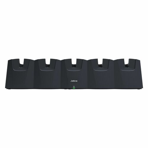 Jabra DIV905 Dock Cradle für Headset - 5 Steckplatz/-plätze - Ladefunktion - Synchronisierfähigkeit - USB Typ-B - Schwarz