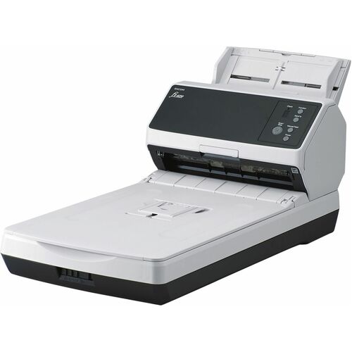 Ricoh ImageScanner fi-8250 Flatbed/ADF Scanner - 600 dpi Optical - 24-bit Color - 8-bit Grayscale - 50 ppm (Mono) - 50 ppm