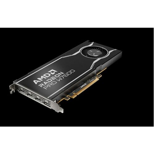 AMD Radeon Pro W7600 Graphic Card - 8 GB GDDR6 - Full-height - 7680 x 4320 - 128 bit Bus Width - PCI Express 4.0 x8 - Disp
