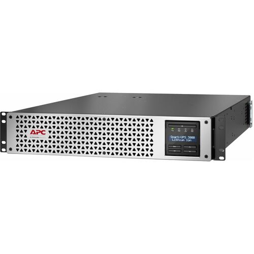 APC by Schneider Electric Smart-UPS Line-interactive UPS - 3 kVA/2.70 kW - 2U Rack-mountable - AVR - 2 Hour Recharge - 5.3