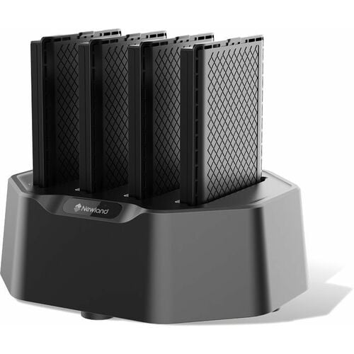 Newland Multi-Bay Battery Charger - For Mobile Computer - 4 - Proprietary Battery Size