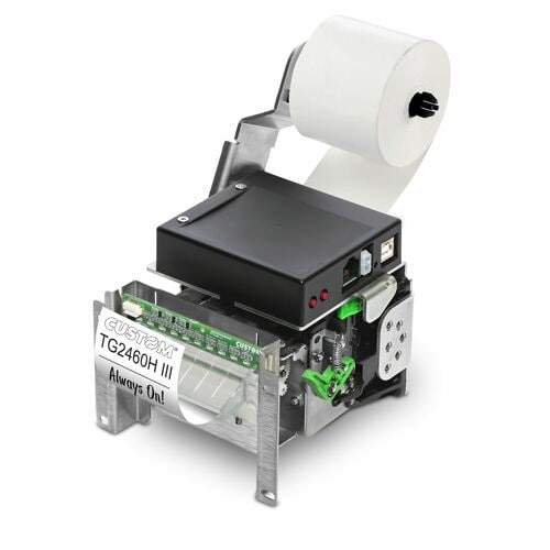 Custom TG2460HIII Kiosk, Parken, Bankwesen, Spiele, Verkaufsautomat Direktthermodrucker - Monochrom - Quittungsdruck - USB