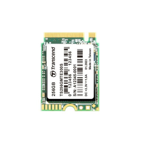 Unità stato solido Transcend 300S MTE300S - M.2 2230 Interno - 256 GB - PCI Express NVMe (PCI Express NVMe 3.0 x4) - Deskt