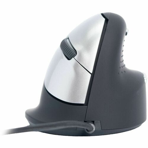 Mouse ergonomico R-Go HE Break con software di pausa, medio (lunghezza 165 mm ≥ 185 mm), destrorso, con cavo, nero