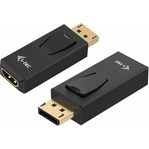 i-tec A/V Adapter - 1 x DisplayPort Digital Audio/Video - Male - 1 x HDMI Digital Audio/Video - Female - 3840 x 2160 Suppo