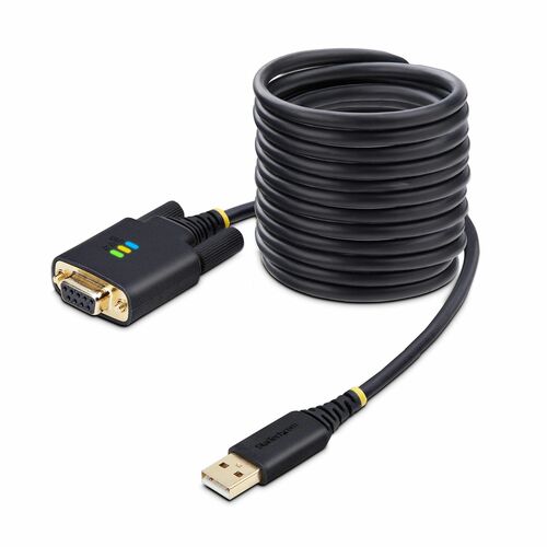 StarTech.com 3.05 m Serial/USB Data Transfer Cable - 1 - Cable for Desktop Computer, Notebook, Peripheral Device, Monitor,