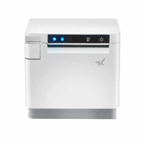 Star Micronics MCP31CI Direct Thermal Printer - Plain Paper Print - USB - With Cutter - White - 400 mm/s Mono - 203 dpi Le