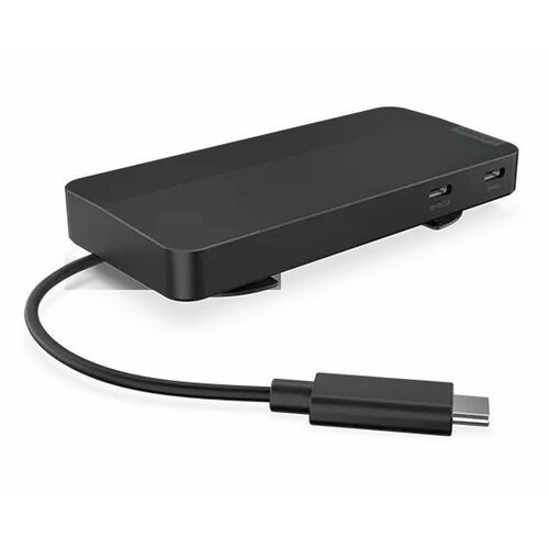 LENOVO USB-C DUAL DISPLAY TRAVEL DOCK WITH ADAPTER