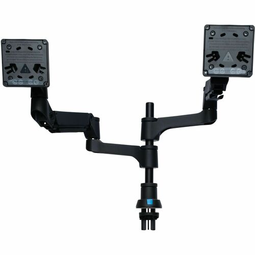 R-Go Caparo 4 Monitor Arm Mounting Arm for Monitor - Black - Height Adjustable - 2 Display(s) Supported - 43.2 cm to 81.3 