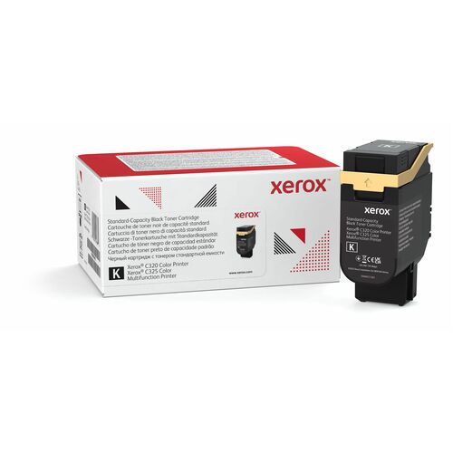 Xerox Original Standard Yield Laser Toner Cartridge - Black - 1 Each - 2200 Pages