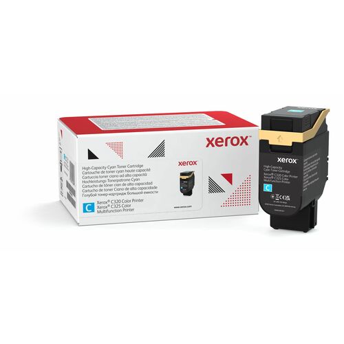 Xerox Original Laser Toner Cartridge - Cyan Pack