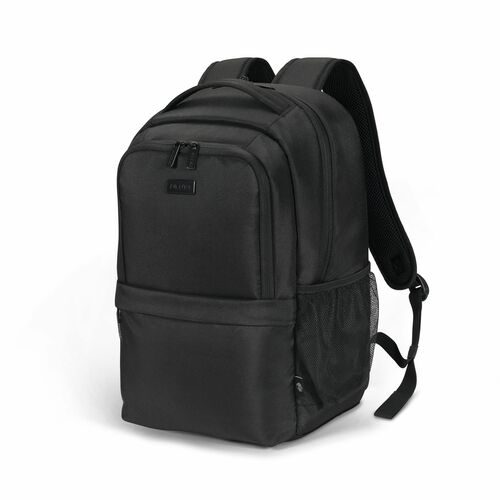 Dicota Eco CORE Carrying Case (Backpack) for 33 cm (13") to 35.8 cm (14.1") Notebook - Black - Water Resistant - 300D Poly