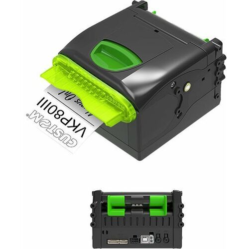 Custom VKP80III Kiosk Direct Thermal Printer - Monochrome - Receipt Print - USB - Serial - 203 dpi