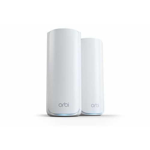 Netgear Orbi RBE772 Wi-Fi 7 IEEE 802.11be Ethernet Drahtlos Router - Triband - 2,40 GHz ISM-Band - 6 GHz UNII-Band - 1,38 