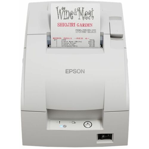 Epson TM-U220IID (102P0) Retail, Restaurant Dot Matrix Printer - Monochrome - Wall Mount - Receipt Print - Parallel - With