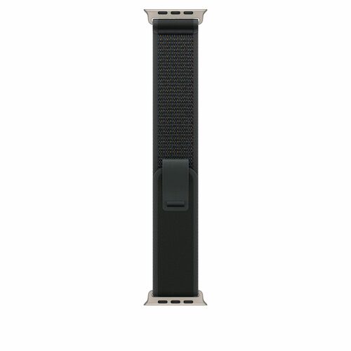 Apple Adjustable Smartwatch Band - 1 - Small (S)/Medium (M) - Trail Loop Attachment - Black - Nylon Weave, Titanium, Polye
