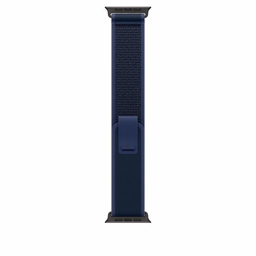 Apple Adjustable Smartwatch Band - 1 - Small (S)/Medium (M) - Trail Loop Attachment - Blue - Nylon Weave, Titanium, Polyester