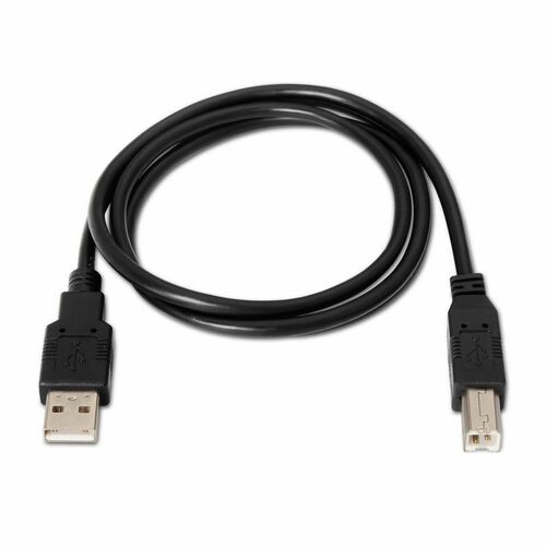 CABLE USB 2.0 IMPRESORA TIPO A/M-B/M BLACK 1.8M