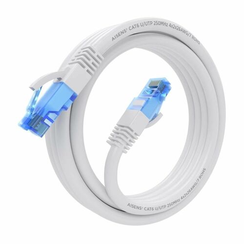 CABLE RED HEADLINE RJ45 CAT.6 UTP AWG26 CCA WHITE 2.0M