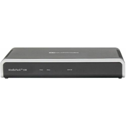 AudioCodes MediaPack MP-524 VoIP-Gateway - 3 x RJ-45 - 24 x FXS - Fast Ethernet, Ethernet, Gigabit-Ethernet - 1U Hoch - Ra