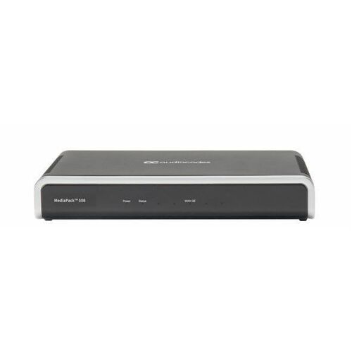 AudioCodes MediaPack MP-508 VoIP Gateway - 2 x RJ-45 - 8 x FXS - 4 x FXO - Fast Ethernet, Gigabit Ethernet - Wall Mountabl